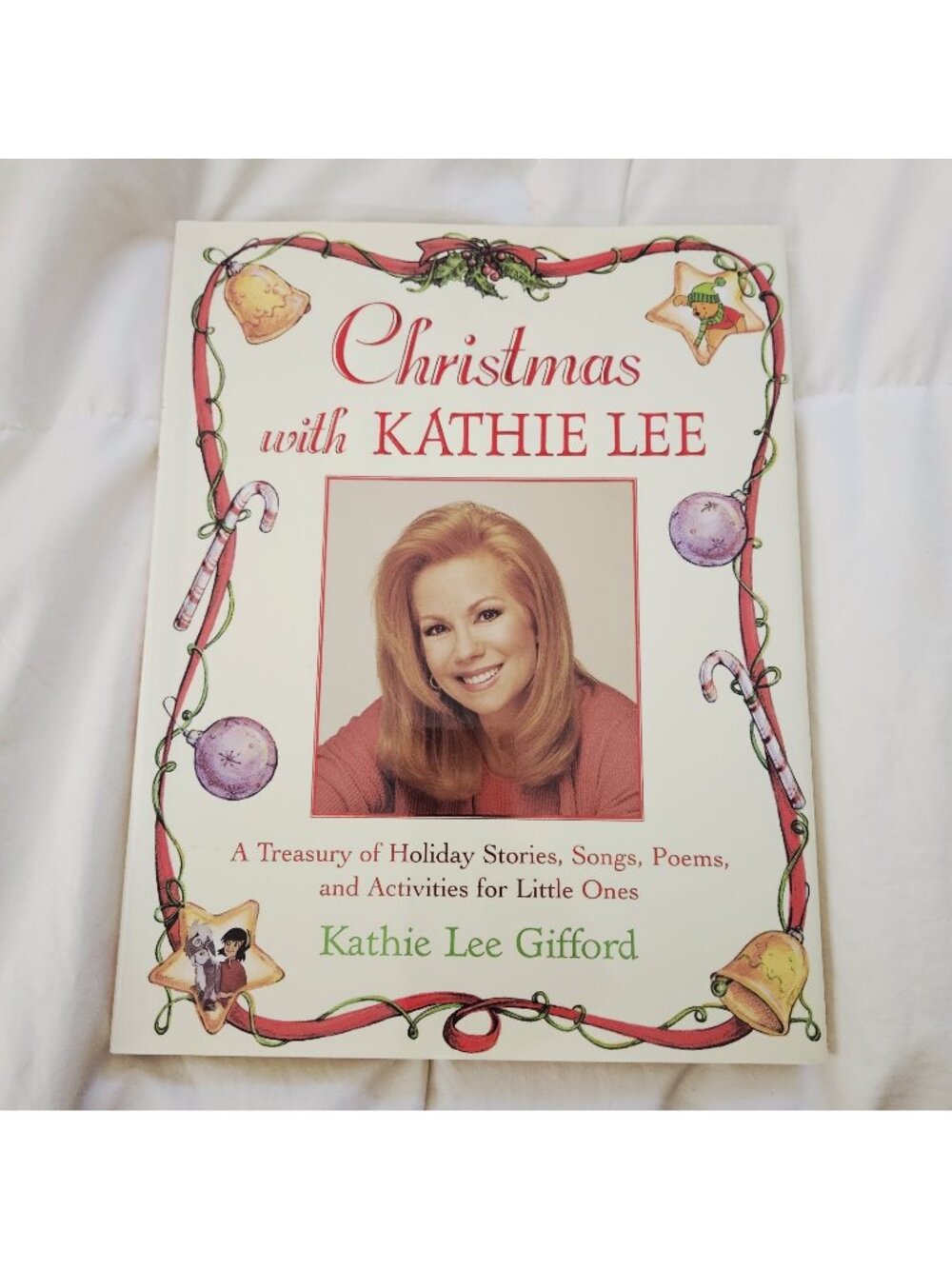 Vintage Book Christmas with Kathie Lee 1997 Hardcover Collectible